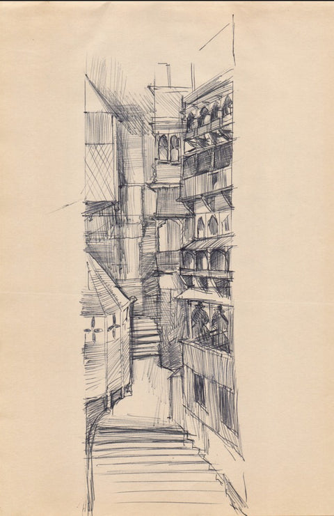 K G Subramanyan | Untitled - Drawings from Benares | AOI26UAI021