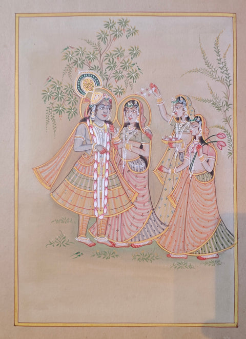 Unknown artist | Radha Krishna | AOI26FB034