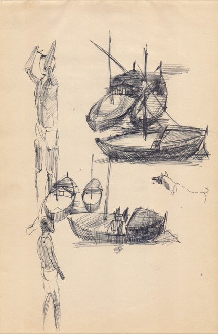 K G Subramanyan | Untitled - Drawings from Benares | AOI26UAI022
