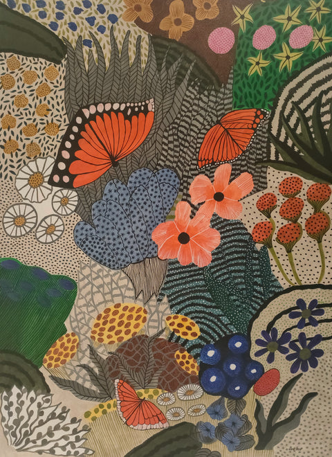 Santoshi Shyam | Butterflies in Garden