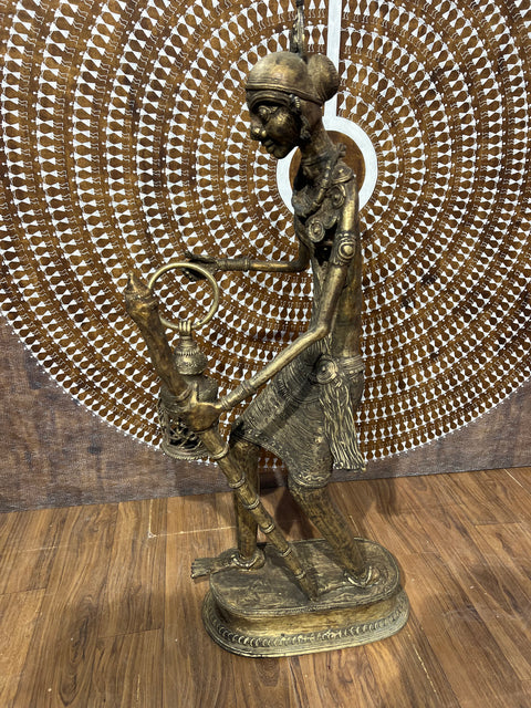 Jaidev Baghel | Bronze Bastar 1 sculpture