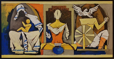 M.F. Husain | Untitled