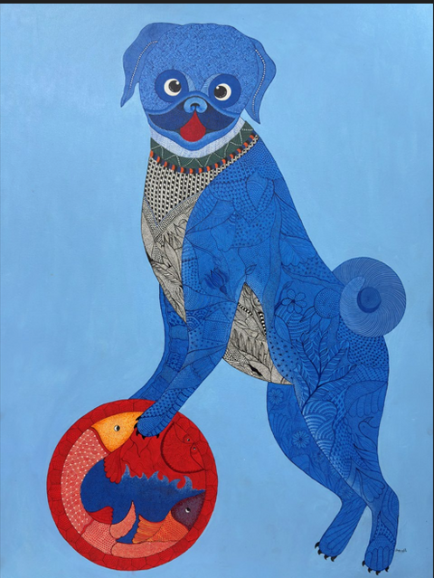 Vijay Uikey | Gond Painting | AOI26