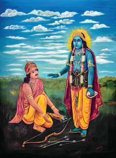 Krishna And Arjun