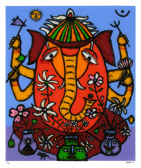 Ganesh 1 by Madhvi Parekh