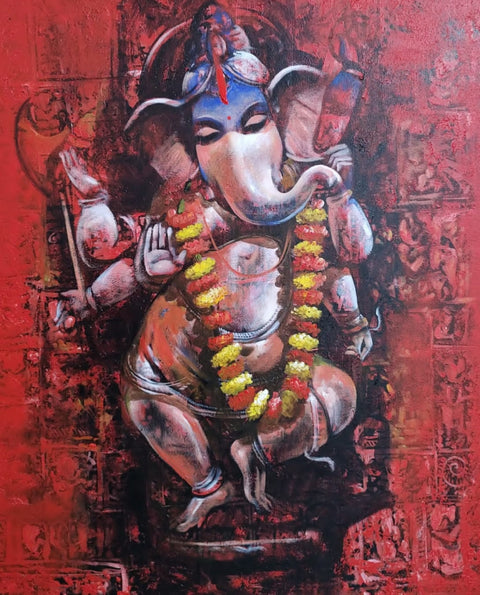 Ganesha by Jiban Biswas