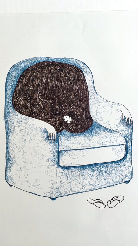 Blue Sofa