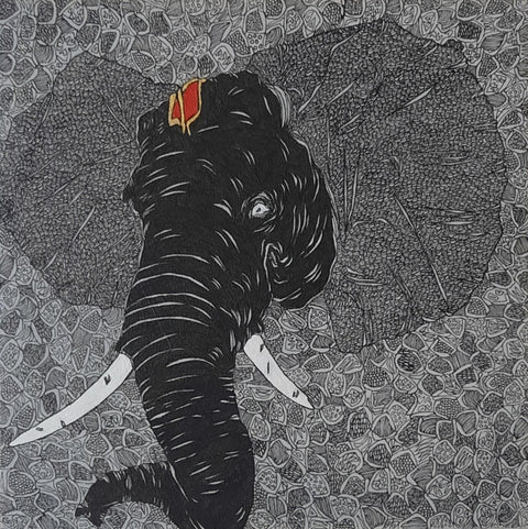 Lord Ganesha by Rama Krishna V