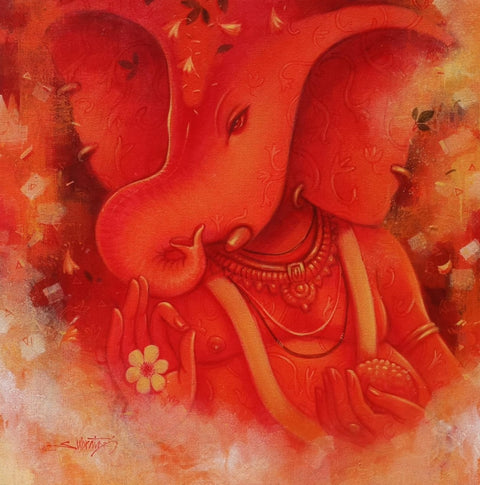 Lord Ganesha by Subrata Das