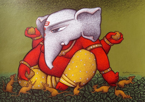 Vighnaharta Ganesh by Mohammed Suleman