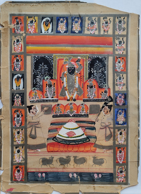 Unknown artist Shrinath ji | painting | AOI26EI053