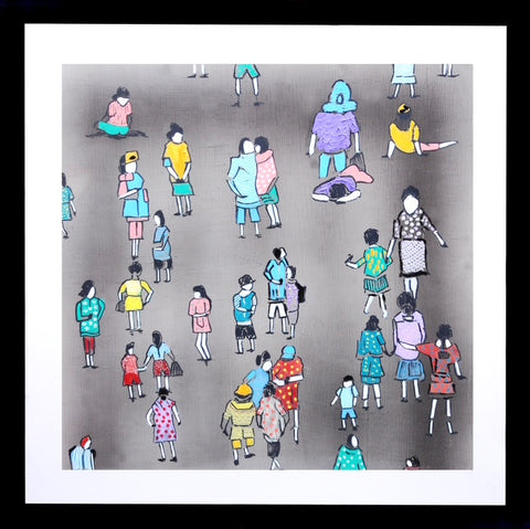 Simi Gujral | Abstract Figures | AOI26FB014