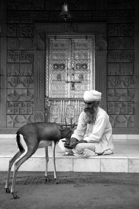 Asha Thadani | Bishnoi Priest, Thar Desert, Rajasthan