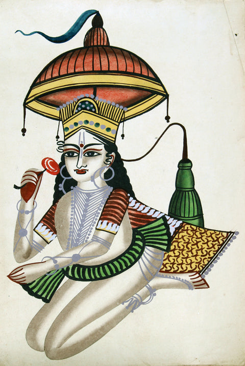 Contemporary Kalighat Painting