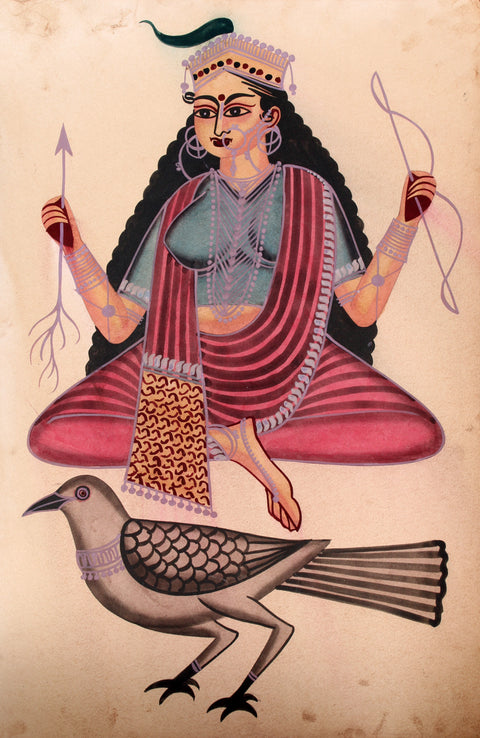 Contemporary Kalighat Painting