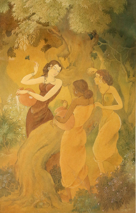 Sukhvir Sanghal | Frightened Shakuntala | AOI26EI020