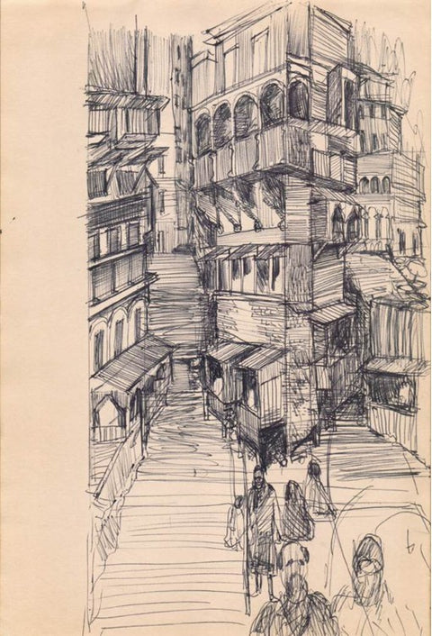 K. G. Subramanyan | Untitled - Drawings from Benares | AOI26M062