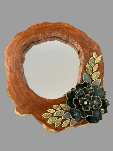 Parul Srivastava | Flowers on wood
