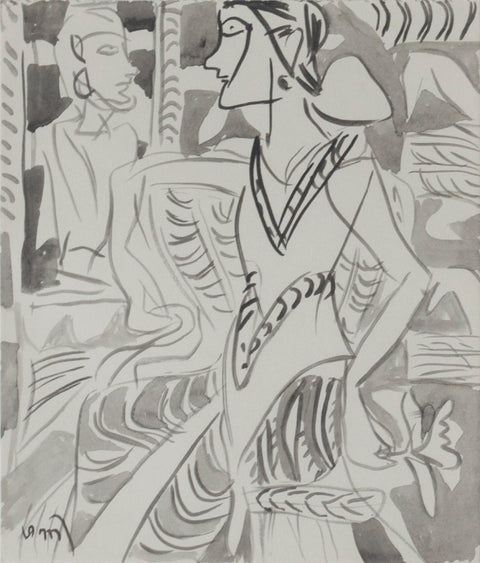 K G Subramanyan | Untitled