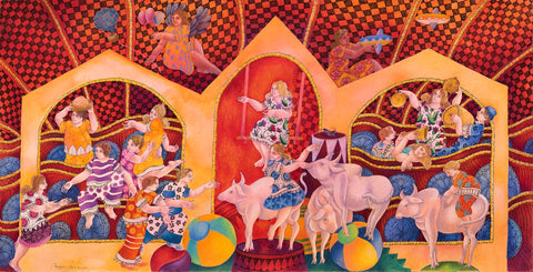 Maya Burman | Circus Tent