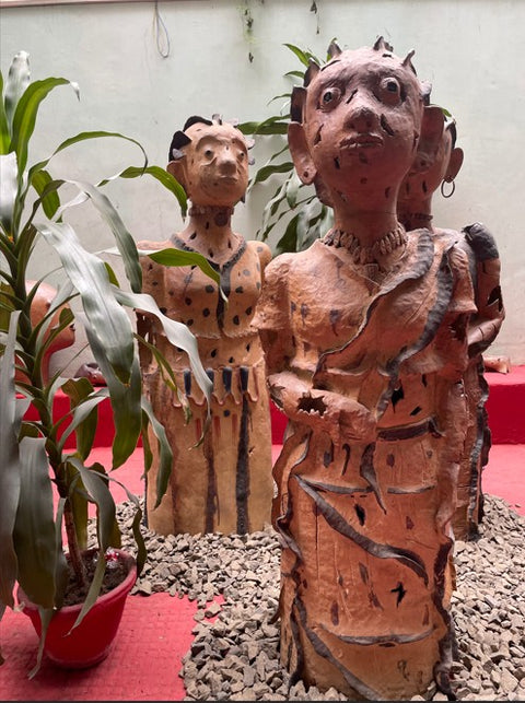 G. Reghu | Untitled [Triptych] | AOI26CL005