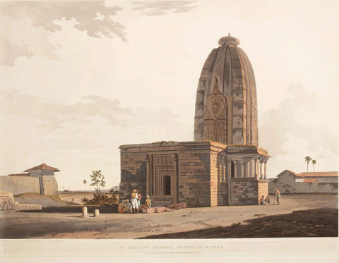 Thomas William Daniell | A Hindoo Temple at Deo in Bahar