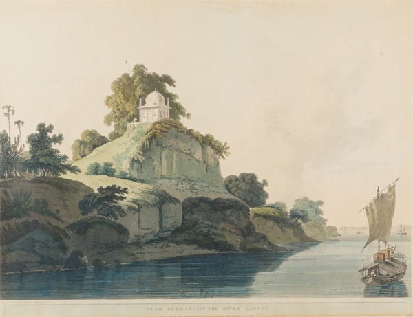 Thomas William Daniell | Near Currah on the River Ganges