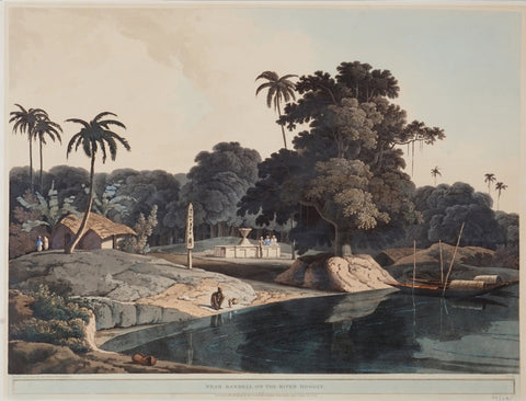 Thomas and William Daniell | Near Bandell on River Hoogly