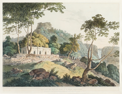 Thomas and William Daniell | Raje Gaut, The Principal Road upto Rotas Ghur, Bahar