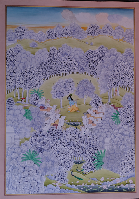 Shishir Bhatt | Radha Krishna monochrome | AOI26DL015