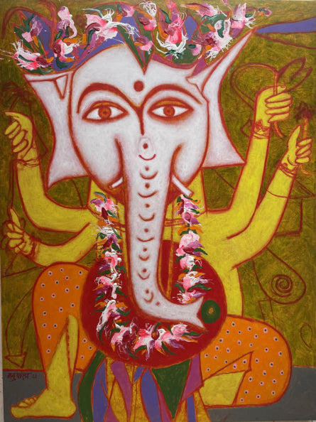 Ganesha 2 by Manu Parekh