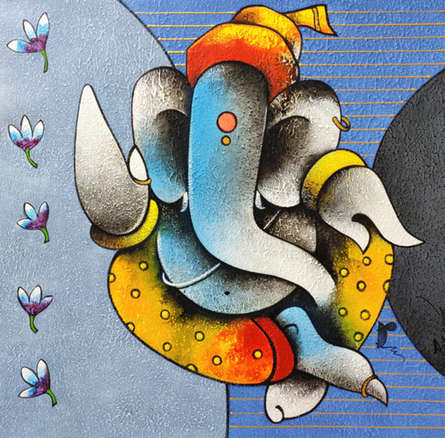 Ganesha 6 by Paras Parmar