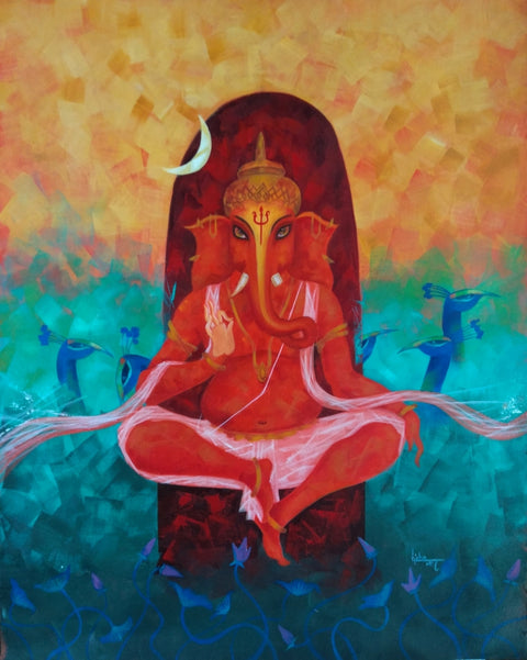 Ganesha by Lisha N T