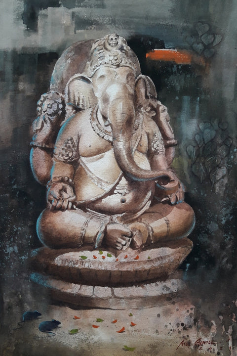 Lord Ganesha 2 by Atul Gendle