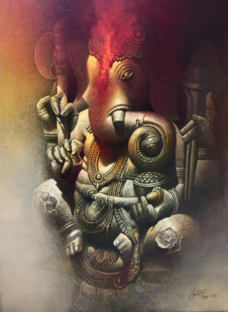 Lord Ganesha by Amit Bhar