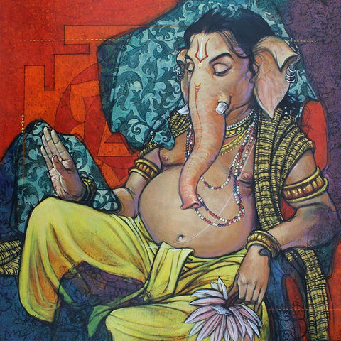 Shree Ganesh by Ramchandra Kharatmal