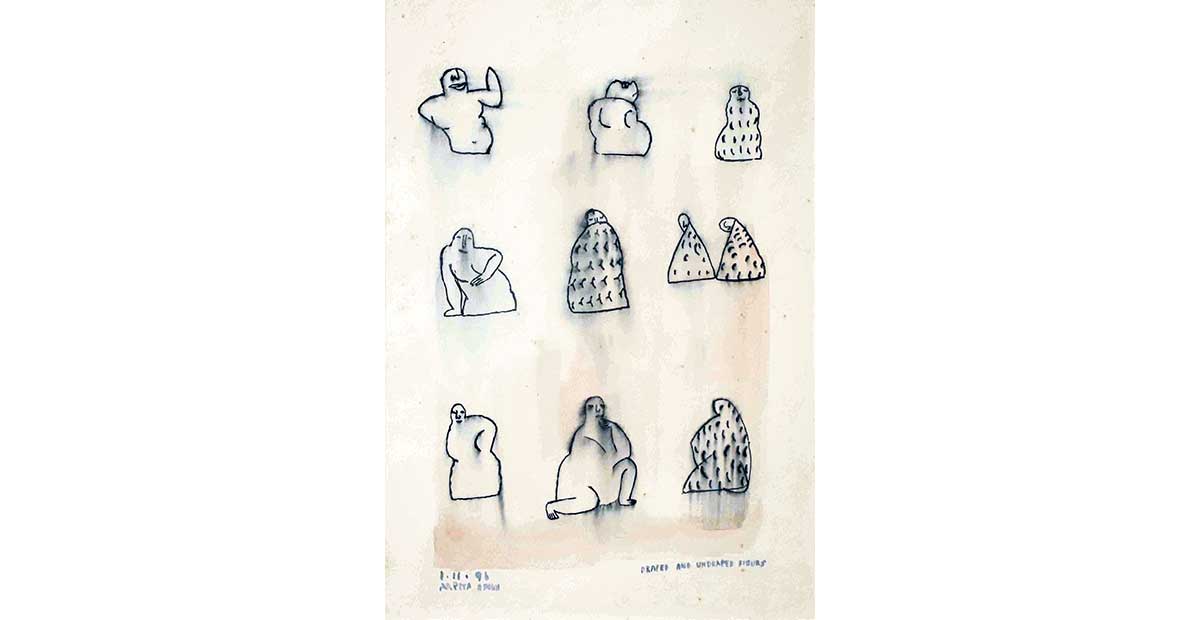 Draped And Undraped Figures – Art Of India
